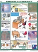 Плакаты Компьютер и безопасность(2 листа, размер 450х600)