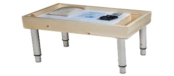 Световой стол для рисования песком Стандарт с 1 отсеком(сосна)