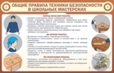 Общие правила ТБ в школьных мастерских