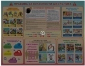 Стенд Правила безопасности школьника