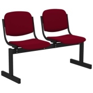 Блоки стульев 2-х местные не откидывающиеся сиденья,мягкий