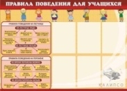 Правила поведения для учащихся