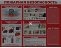 Стенд Пожарная безопасность 1.2х0.9
